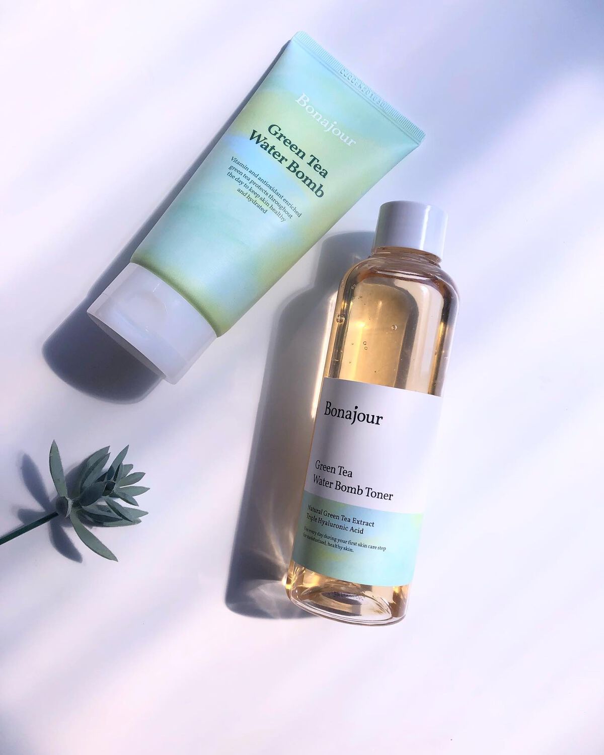 グリーンティーウォーターボム/Bonajour/フェイスクリームを使ったクチコミ(1枚目)