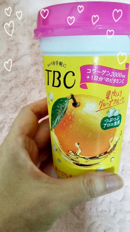 コラーゲン グレープフルーツ/TBC/美容ドリンクを使ったクチコミ(4枚目)