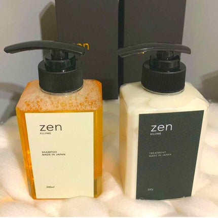 zen シャンプー/トリートメント/KUJIME/シャンプー・コンディショナーを使ったクチコミ(1枚目)