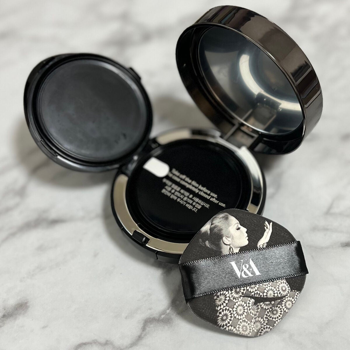 ロングウェアクッションファンデーション/V&Aビューティー/クッションファンデーションを使ったクチコミ(4枚目)