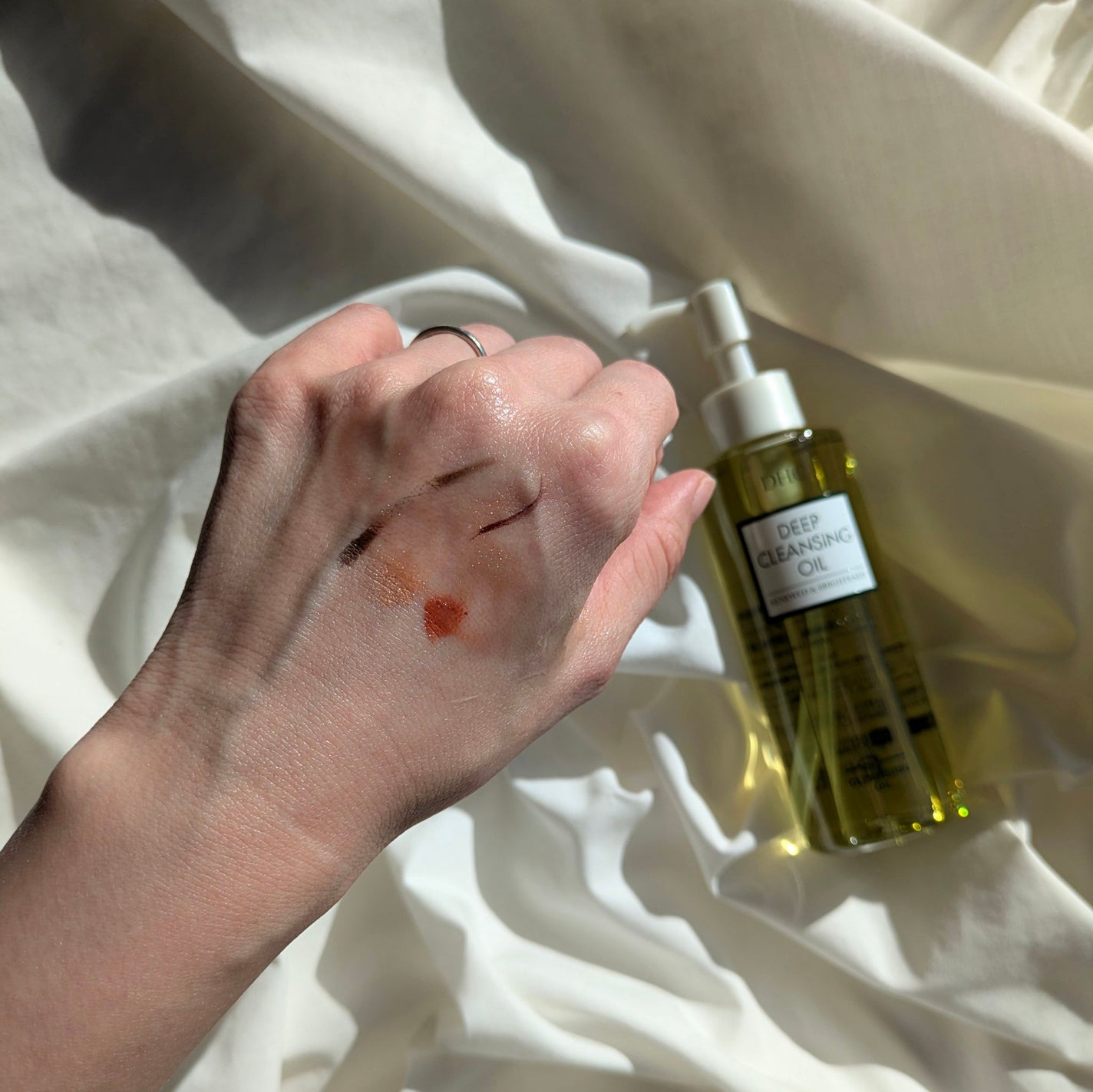 DHC 薬用ディープクレンジングオイル リニューブライト/DHC/オイルクレンジングを使ったクチコミ(4枚目)