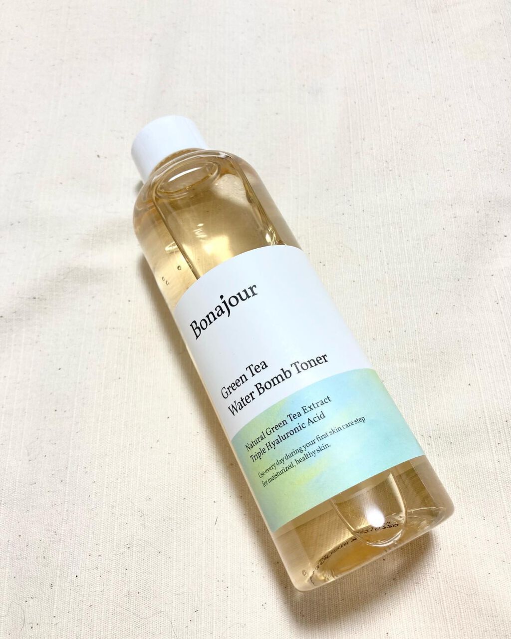 グリーンティーウォーターボム/Bonajour/フェイスクリームを使ったクチコミ（2枚目）