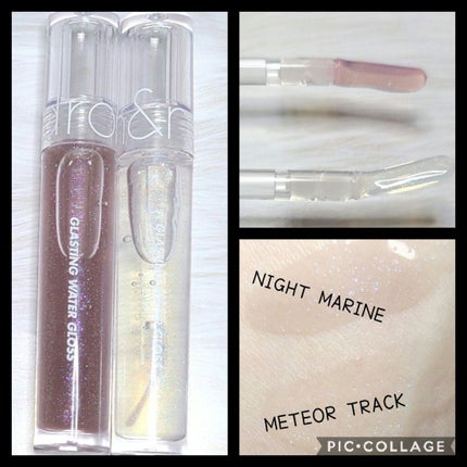 グラスティングウォーターグロス/rom&nd/リップグロスを使ったクチコミ(2枚目)