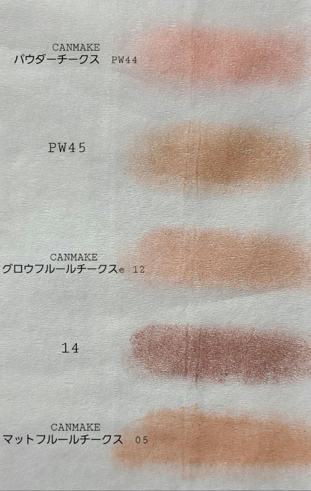 グロウフルールチークス/キャンメイク/パウダーチークを使ったクチコミ（3枚目）