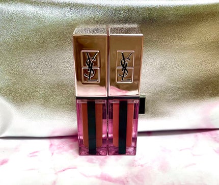 ルージュ ピュールクチュール ヴェルニ ウォーターグロウ/YVES SAINT LAURENT BEAUTE/口紅を使ったクチコミ(1枚目)
