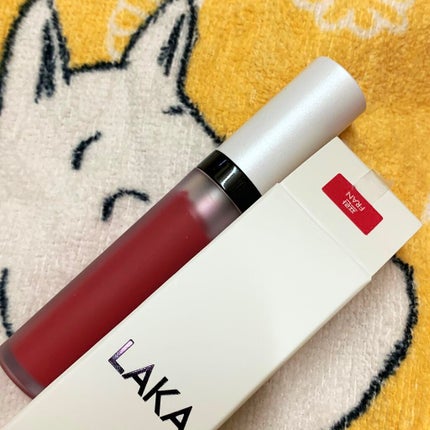 スムースマット リップティント/Laka/口紅を使ったクチコミ(4枚目)