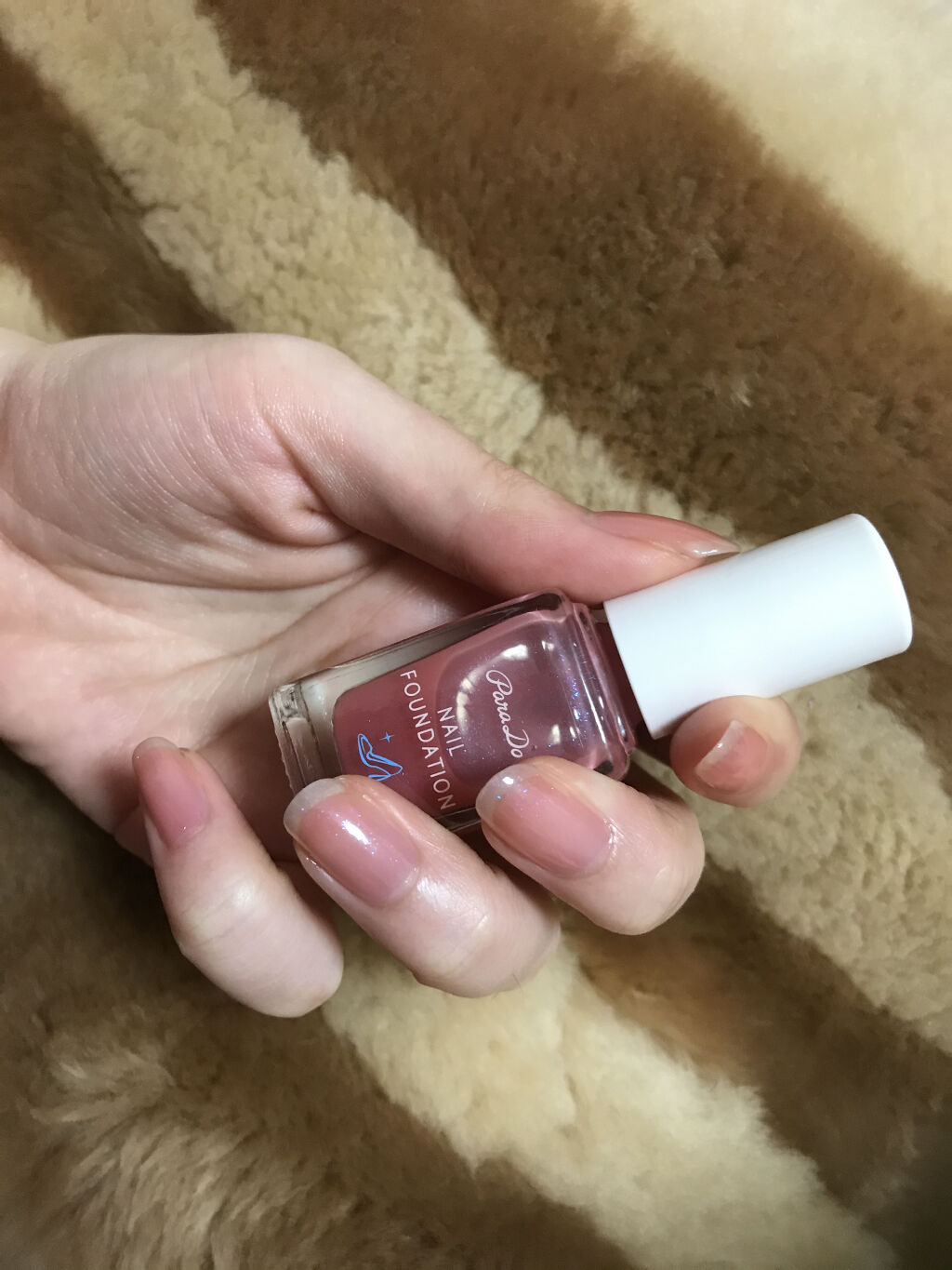 ネイルファンデーション/パラドゥ/マニキュアを使ったクチコミ（2枚目）