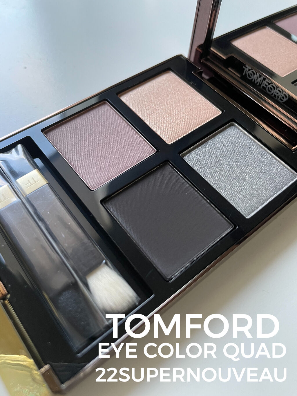 アイ カラー クォード/TOM FORD BEAUTY/アイシャドウパレットを使ったクチコミ（1枚目）