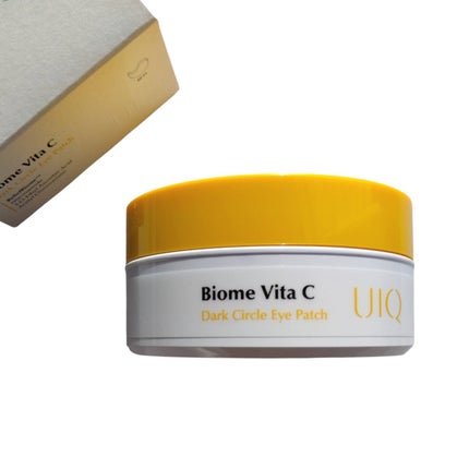 バイオームビタC黒クマアイパッチ/UIQ/シートマスク・パックを使ったクチコミ(1枚目)