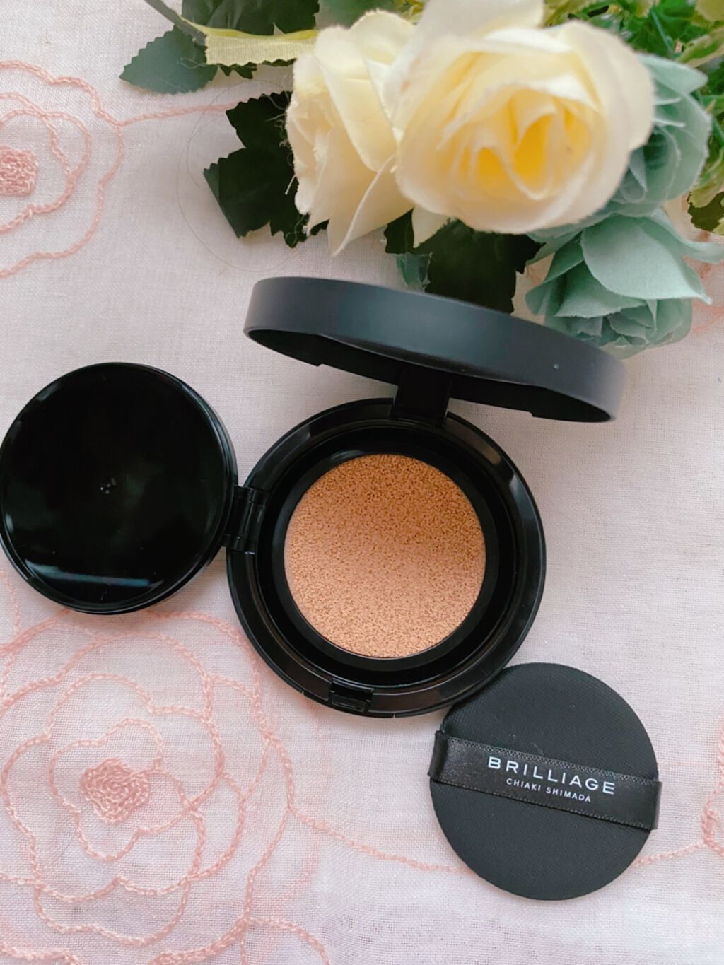 クリエイターズ ロングウェア UV クッション/ブリリアージュ/クッションファンデーションを使ったクチコミ(3枚目)