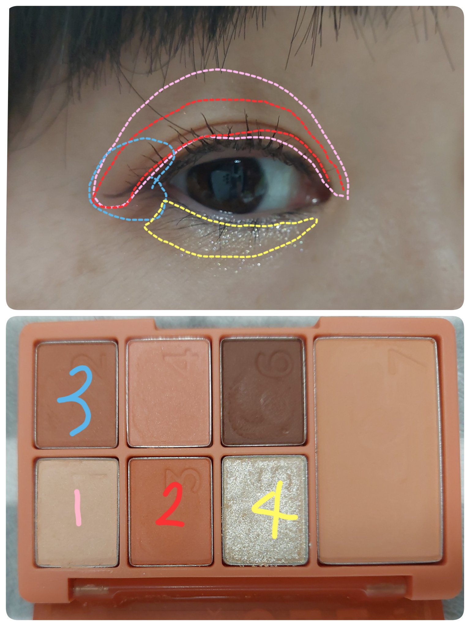 カラーパターンパレット/i’m meme/マルチパレットを使ったクチコミ（3枚目）