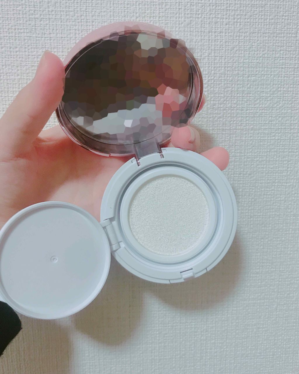 M クッションベース(ミルキー)/MISSHA/化粧下地を使ったクチコミ(3枚目)