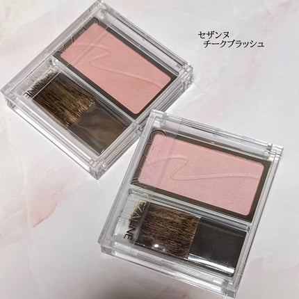 チークブラッシュ/CEZANNE/パウダーチークを使ったクチコミ(1枚目)