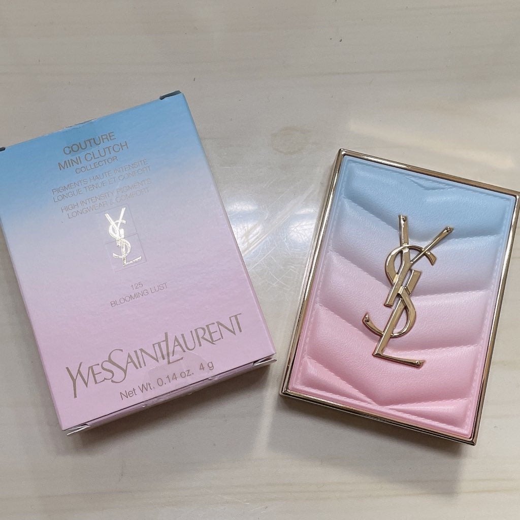 クチュール ミニ クラッチ/YVES SAINT LAURENT BEAUTE/アイシャドウパレットを使ったクチコミ(2枚目)