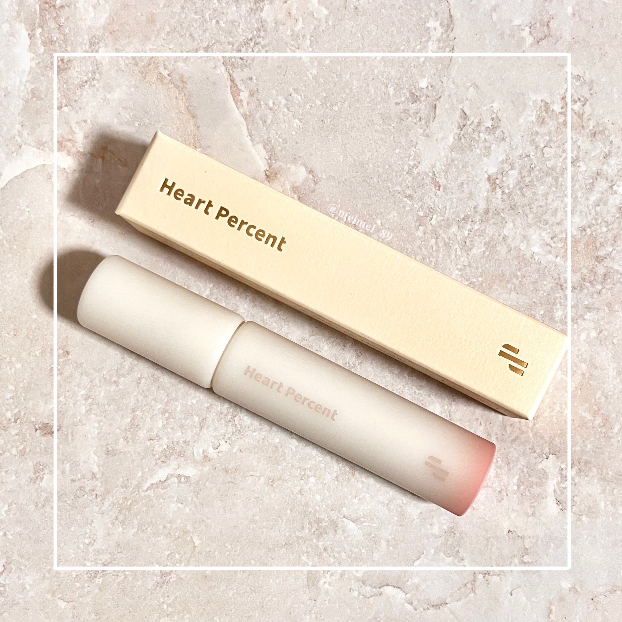 ドット オン ムード オールカバー リップベース 03 ヌーディ ピンク/Heart Percent/リップクリームを使ったクチコミ（1枚目）