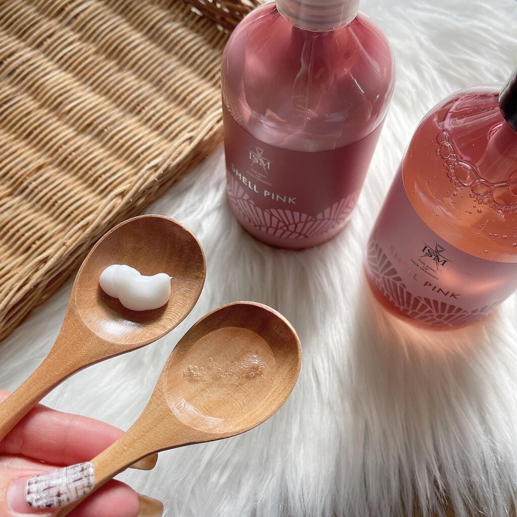 Shell Pink シャンプー トリートメント Ismの口コミ 匂いフェチな人集まれ 𝖫𝖣𝖪𝗍𝗁𝖾𝖡𝖾 By あやっぺ フォロバ100 混合肌 30代前半 Lips