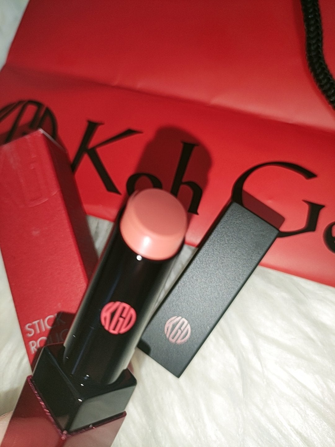 スティックルージュ グロッシー カラーバーム/Koh Gen Do/口紅を使ったクチコミ(3枚目)