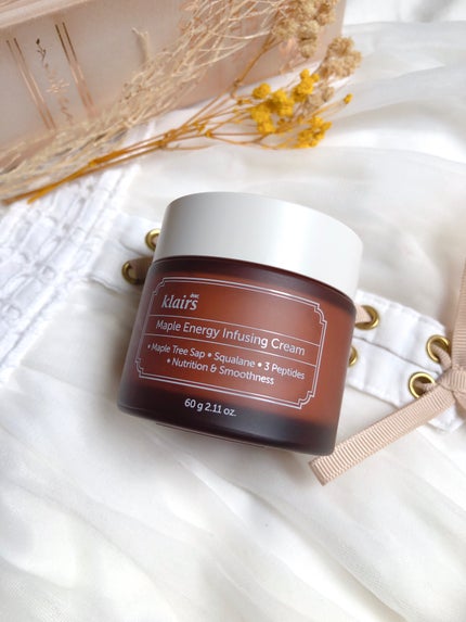 メープルエナジーインフュージングクリーム/Klairs/フェイスクリームを使ったクチコミ(1枚目)