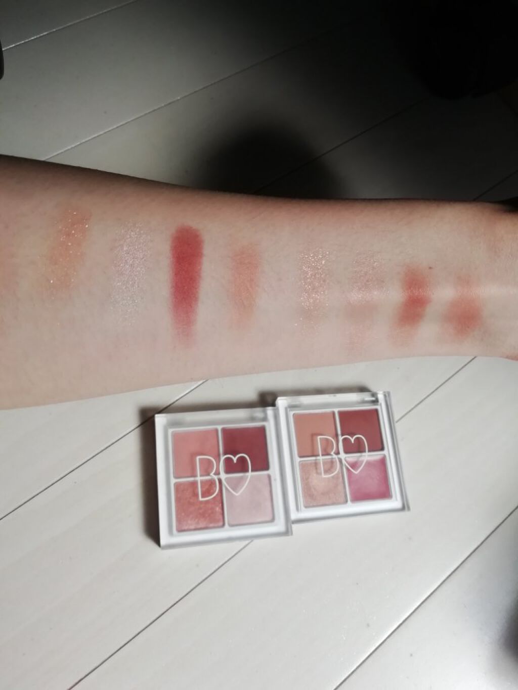 THE アイパレR/b idol/アイシャドウパレットを使ったクチコミ（2枚目）