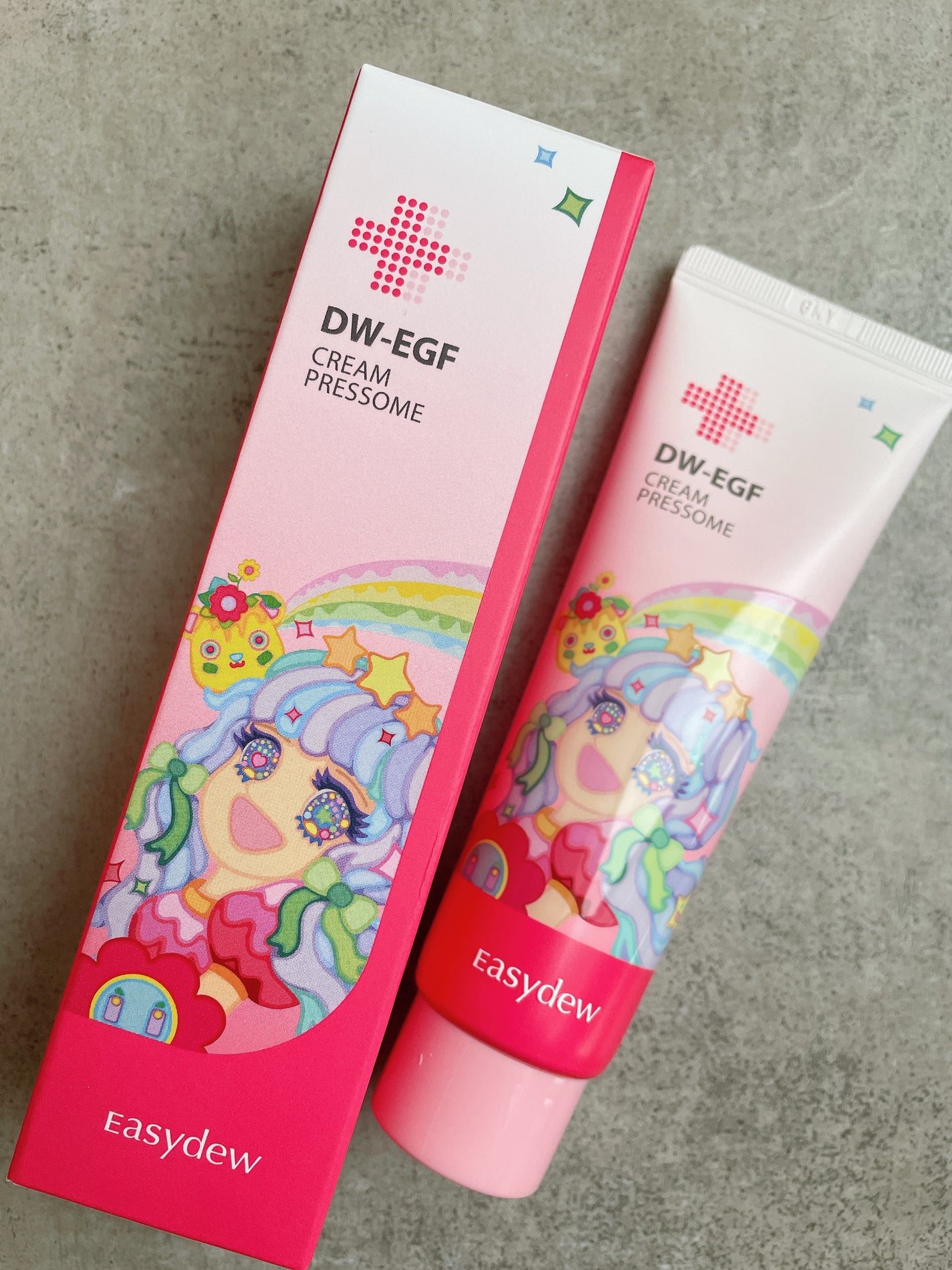 DW-EGF CREAM PRESSOME/Easydew/フェイスクリームを使ったクチコミ(3枚目)