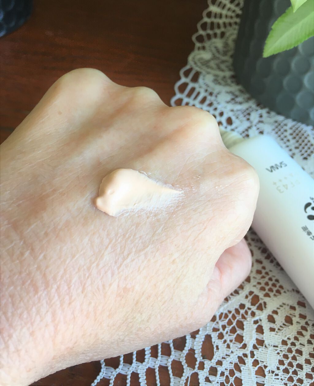 リンクルUV乳液/なめらか本舗/日焼け止めミルクを使ったクチコミ（3枚目）