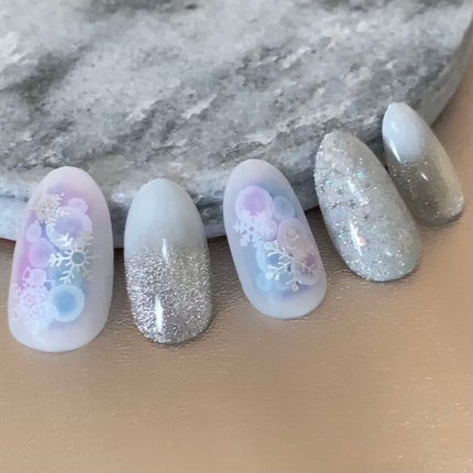 ラブリーカラージェル/グレースジェル/ジェルネイルを使ったクチコミ(5枚目)