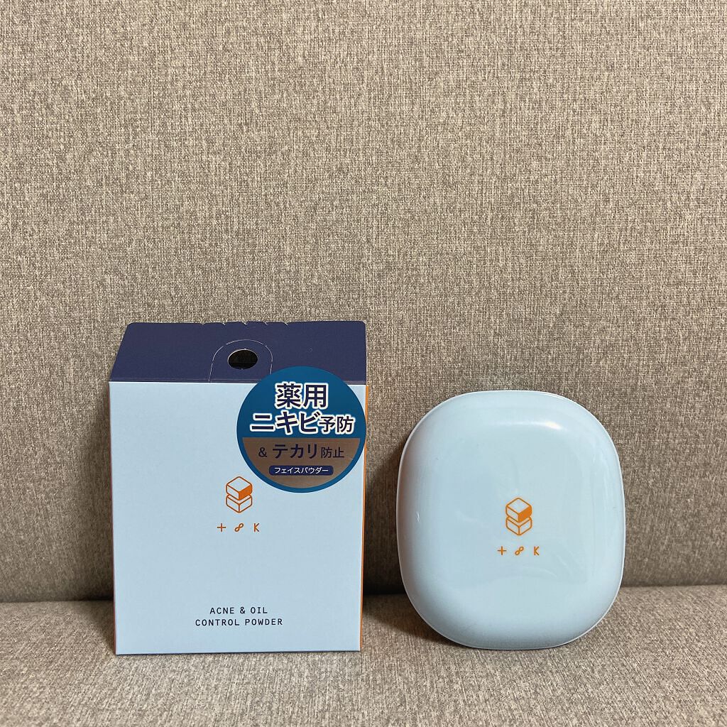 t8k(テイトク) アクネ&オイルコントロールパウダー (販売名:クラブ テイトク アクネ&オイルコントロールパウダー)/クラブ/フェイスパウダーを使ったクチコミ(2枚目)