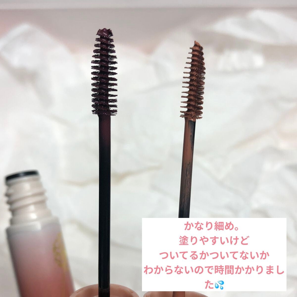スマートミニアイブロウカラー/キャンメイク/眉マスカラを使ったクチコミ(2枚目)