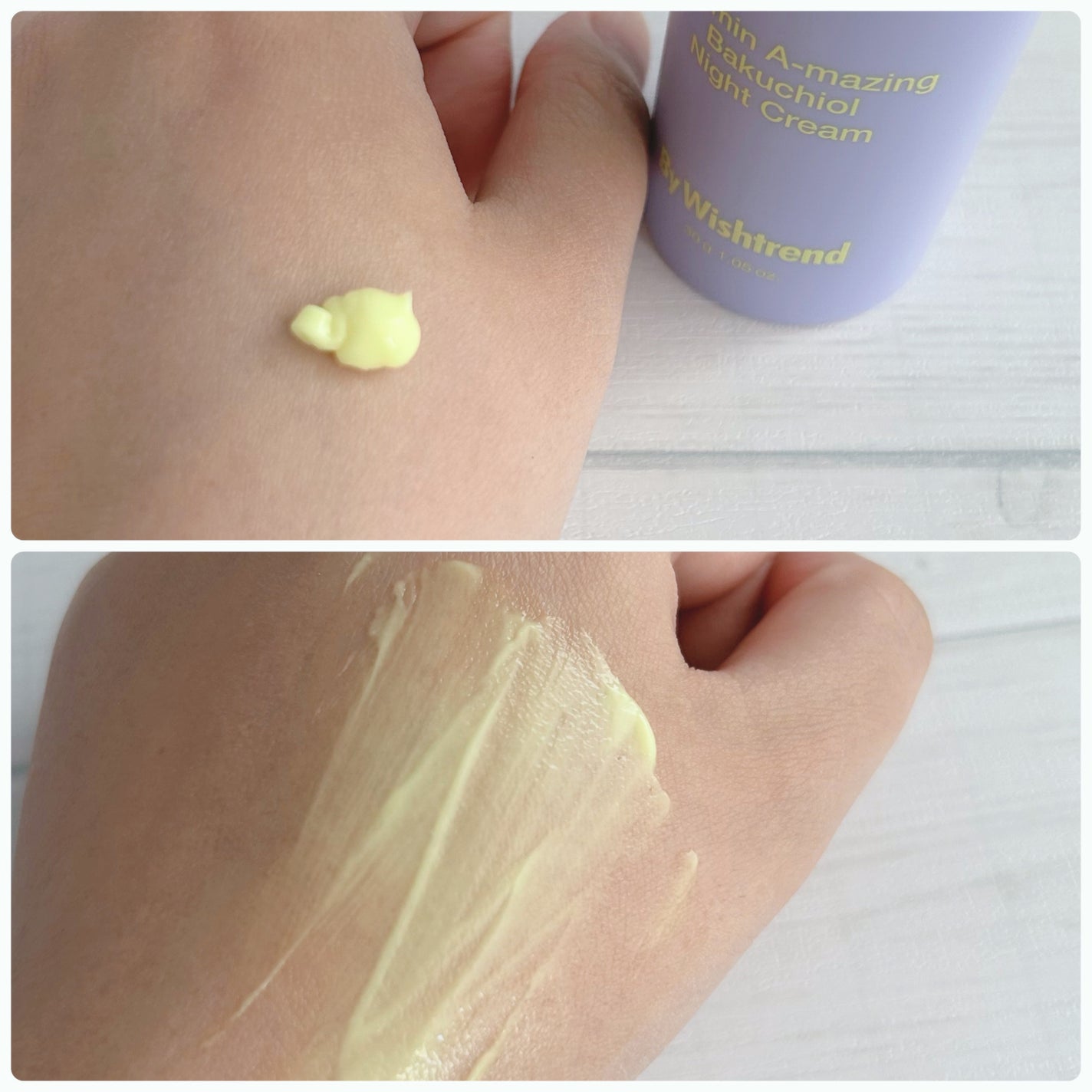ビタミンA-mazingバクチオールナイトクリーム/By Wishtrend/フェイスクリームを使ったクチコミ(3枚目)