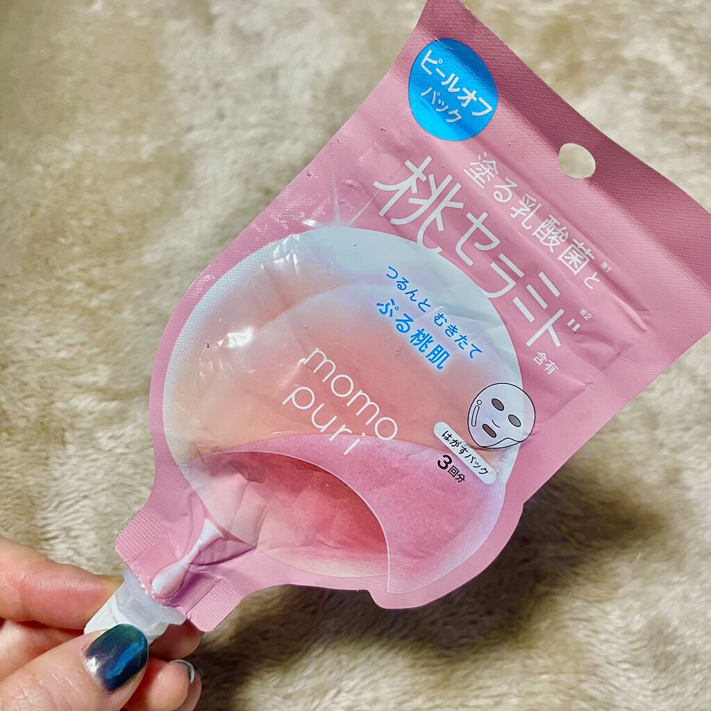 ももぷり フレッシュピールオフパック/ももぷり/ピーリングを使ったクチコミ（1枚目）