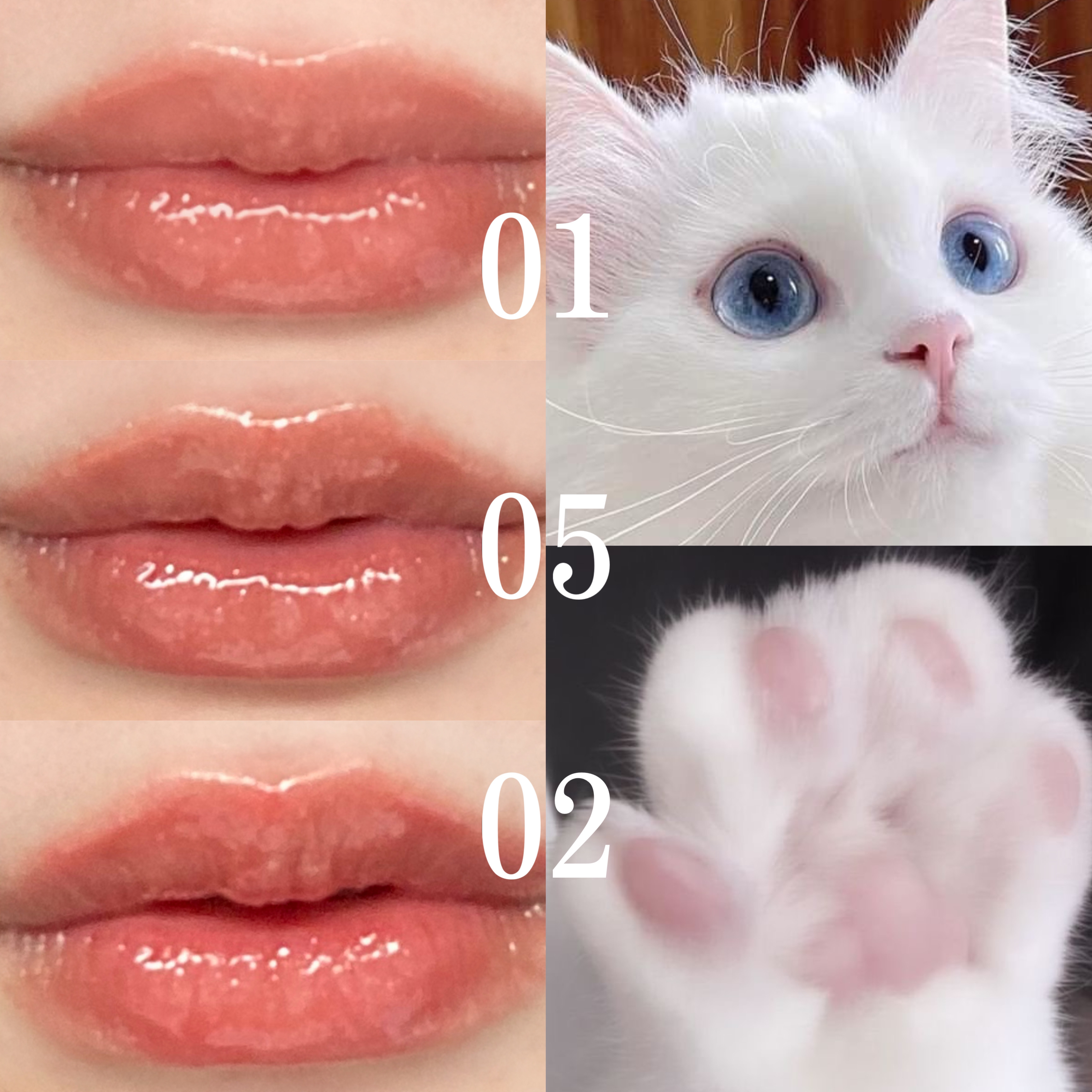 フロレット メルティーハート スティックグロス/FLORTTE/口紅を使ったクチコミ（2枚目）