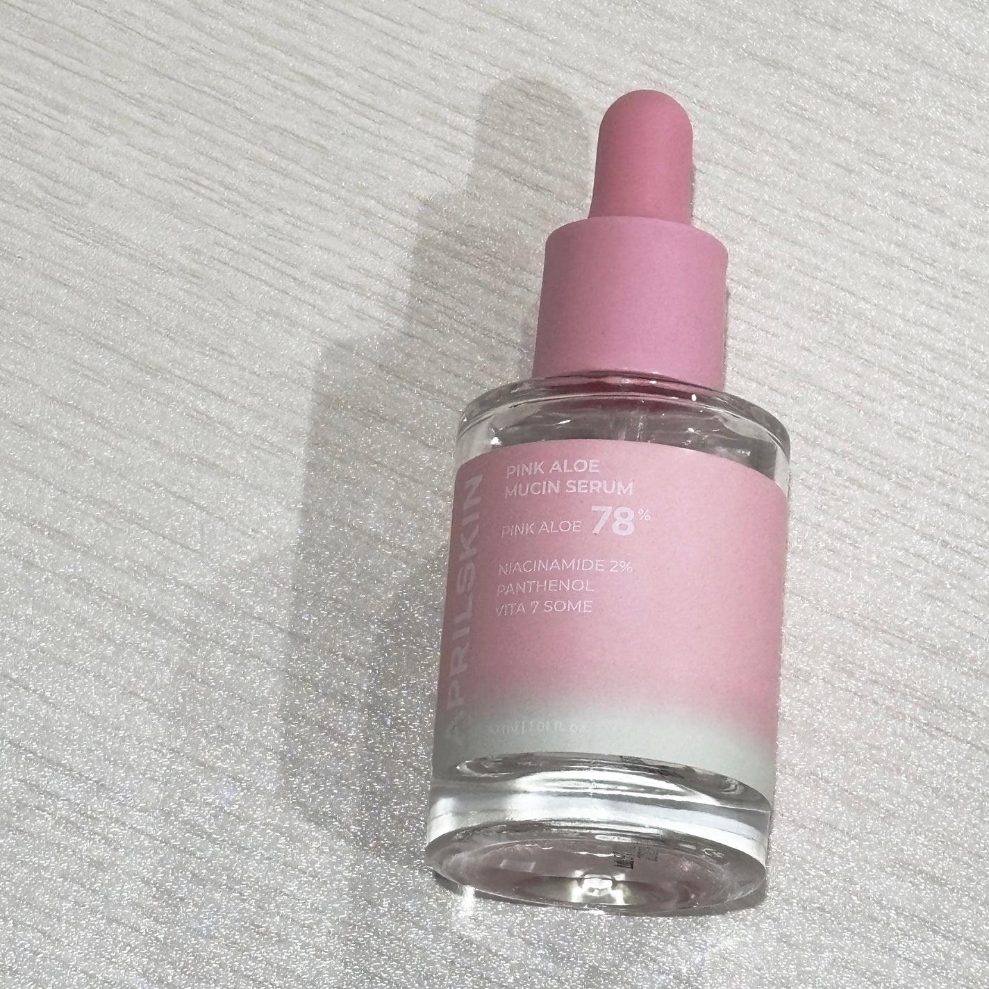 ピンクアロエムチンセラム/APRILSKIN/美容液を使ったクチコミ(1枚目)