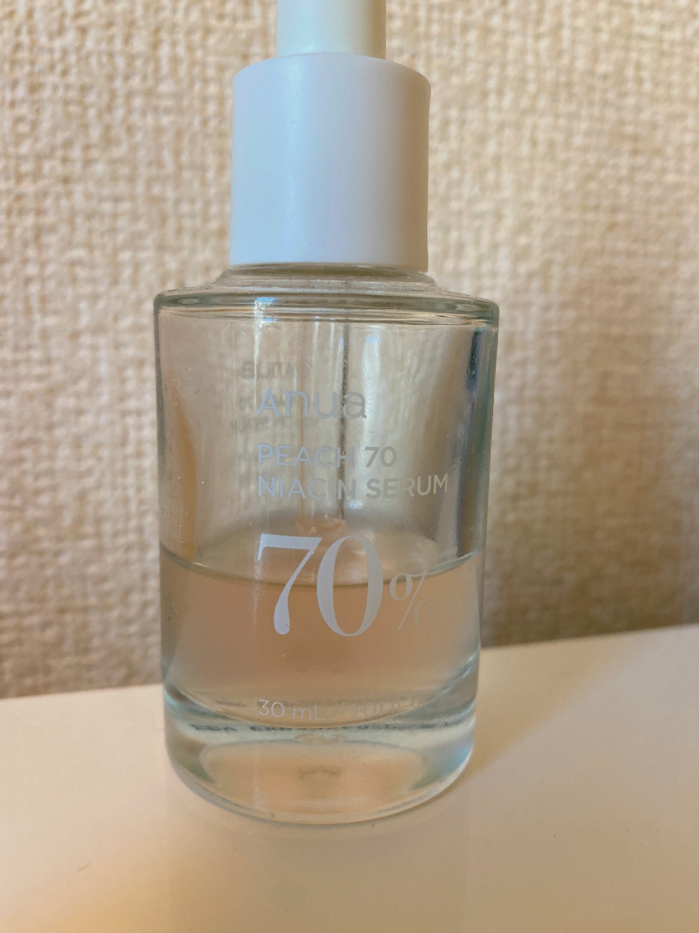 桃70%ナイアシンセラム/Anua/美容液を使ったクチコミ(1枚目)