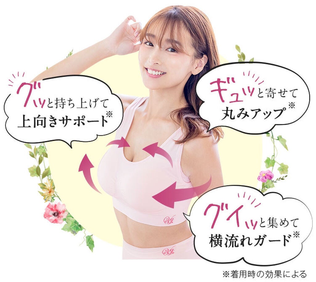 Viageビューティーアップナイトブラ/ネクステージ/ナイトブラを使ったクチコミ(2枚目)