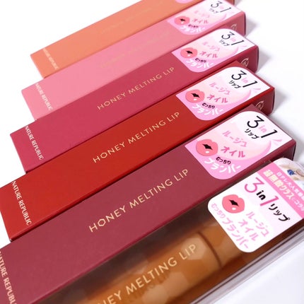 ハニーメルティングリップ/ネイチャーリパブリック/口紅を使ったクチコミ(2枚目)