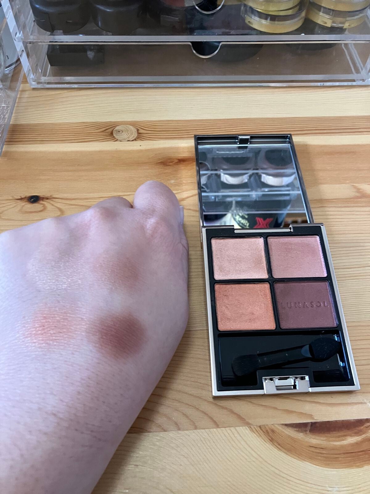アイカラーレーション/LUNASOL/アイシャドウパレットを使ったクチコミ(3枚目)