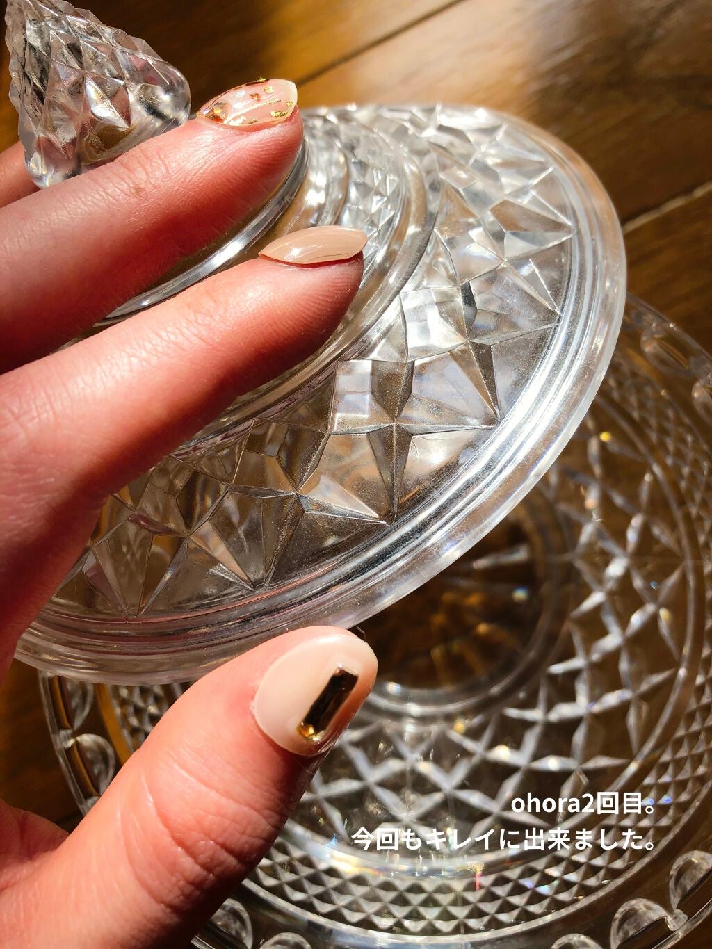 セミキュアジェルネイル(ハンド)/ohora/ネイルシールを使ったクチコミ(5枚目)