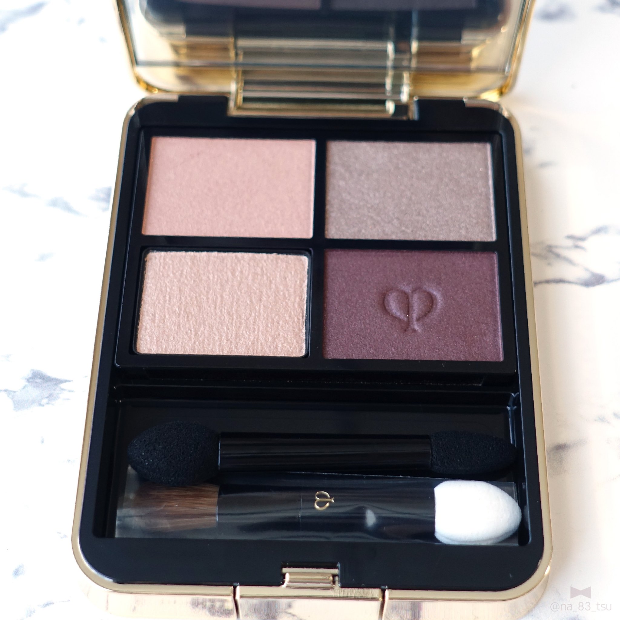 オンブルクルールクアドリ 3 Sundried Driftwood（レフィル）/クレ・ド・ポー ボーテ/アイシャドウパレットを使ったクチコミ（3枚目）