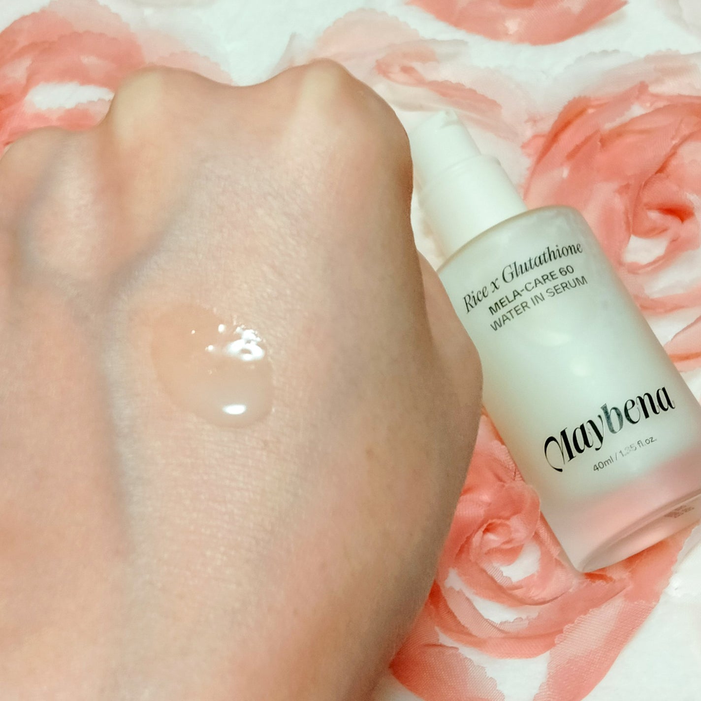 ライスX グルタチオン メラケアー60 ウォーターインセラム/MAYBENA/美容液を使ったクチコミ(2枚目)