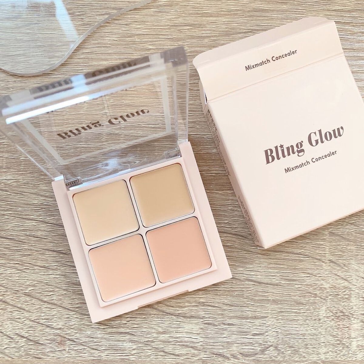 ミックスマッチコンシーラー/BLING GLOW/パレットコンシーラーを使ったクチコミ（2枚目）