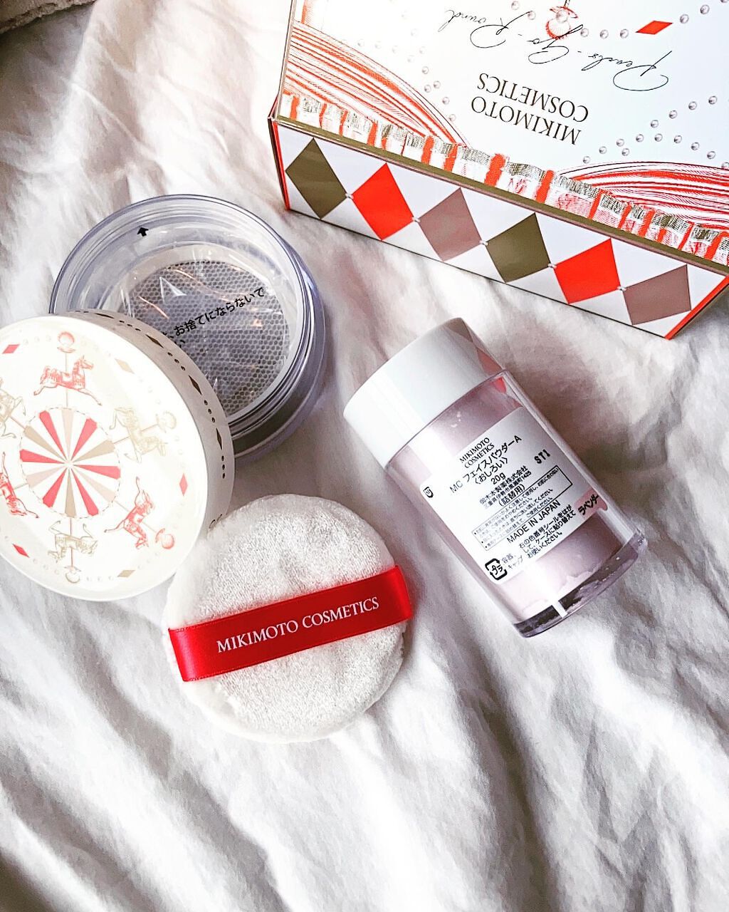 フェイスパウダーセット/ミキモト コスメティックス/メイクアップキットを使ったクチコミ(5枚目)