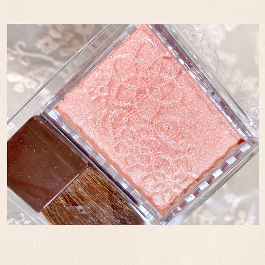 パールグロウチーク/CEZANNE/パウダーチークを使ったクチコミ(2枚目)