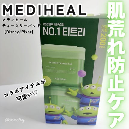 ティーツリー トラブルパッド/MEDIHEAL/トナーパッドを使ったクチコミ(1枚目)