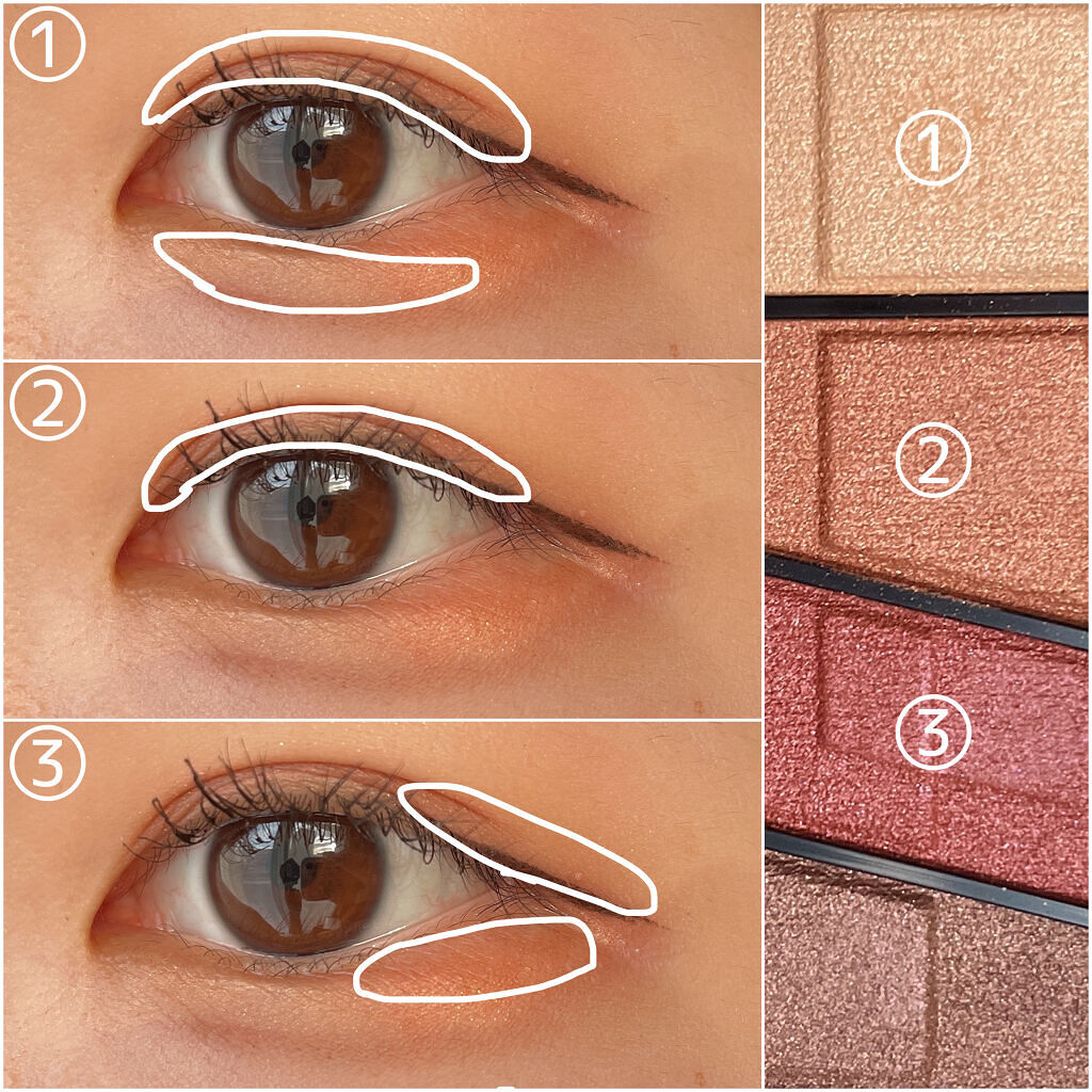 デザイニングブラウンアイズ/KATE/アイシャドウパレットを使ったクチコミ（2枚目）