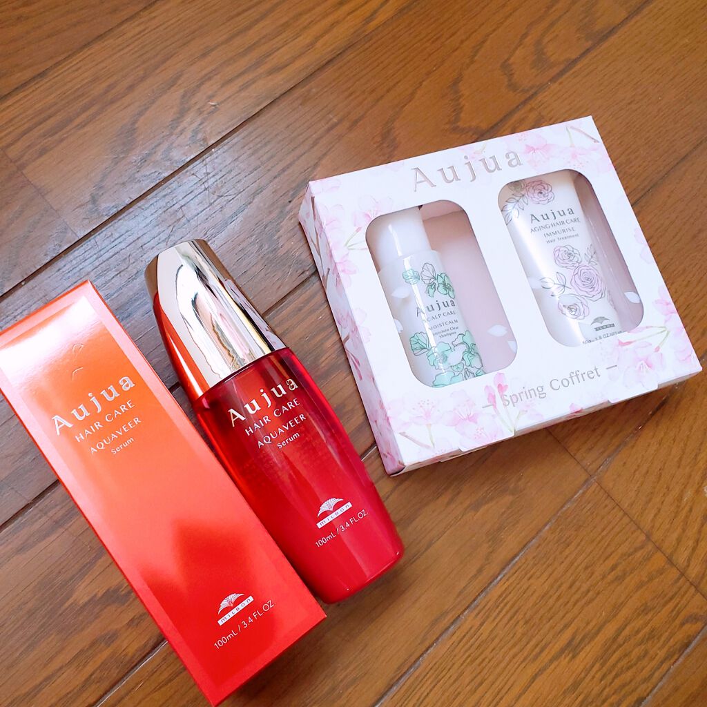 オージュア アクアヴィア セラム/オージュア/ヘアオイルを使ったクチコミ(1枚目)