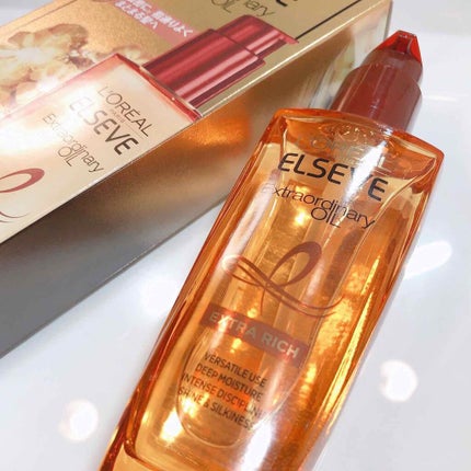 エルセーヴ エクストラオーディナリーオイル エクストラリッチ フィニッシュ/ロレアル パリ/ヘアオイルを使ったクチコミ(2枚目)