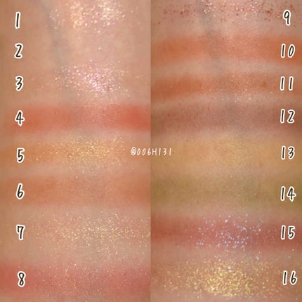 大英博物館 エジプトシリーズ アイシャドウパレット/ZEESEA/アイシャドウパレットを使ったクチコミ(4枚目)