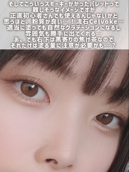 セルヴォーク ヴァティック アイパレット/Celvoke/アイシャドウパレットを使ったクチコミ(9枚目)