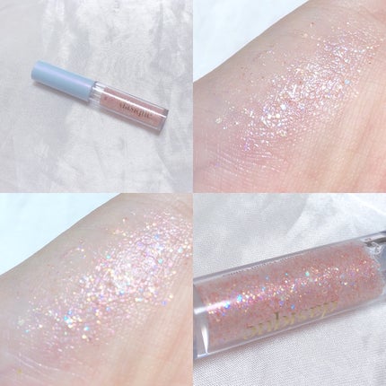 スターリット リキッドグリッター/dasique/メイクアップを使ったクチコミ(2枚目)