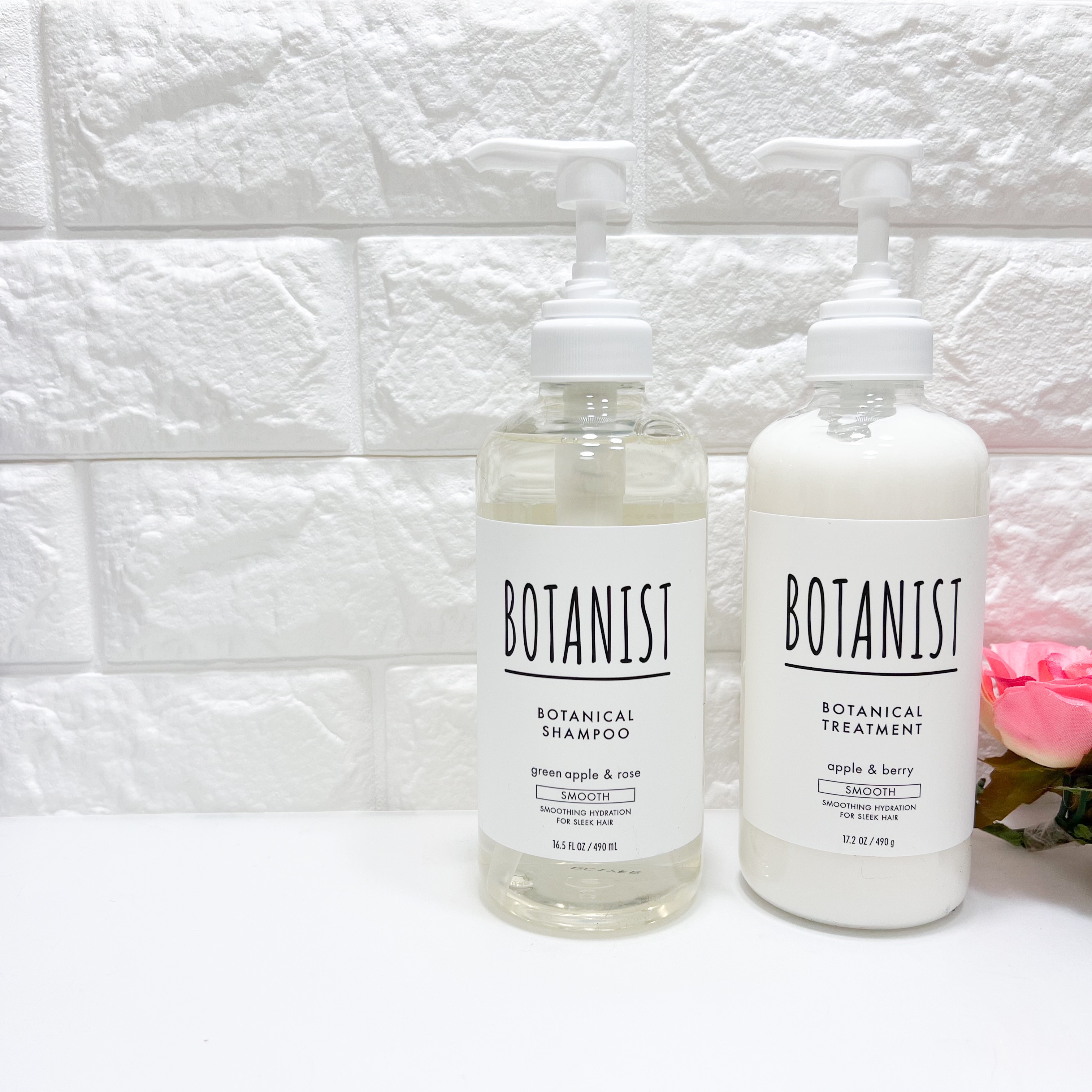 ボタニカルシャンプー／トリートメント(スムース) /BOTANIST/シャンプー・コンディショナーを使ったクチコミ（1枚目）